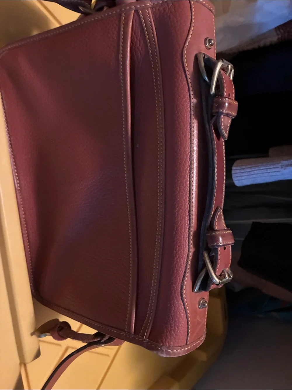 Dooney & Bourke structured satchel